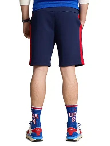 Polo Ralph Lauren Men's Double-Knit Shield Patch Athletic Shorts | Thumbnail 3