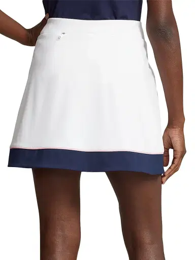 RLX Ralph Lauren Women's Interlock Faux-Wrap Skort - Ceramic White | Thumbnail 4 RLX Ralph Lauren Women's Interlock Faux-Wrap Skort - Ceramic White | Thumbnail 4