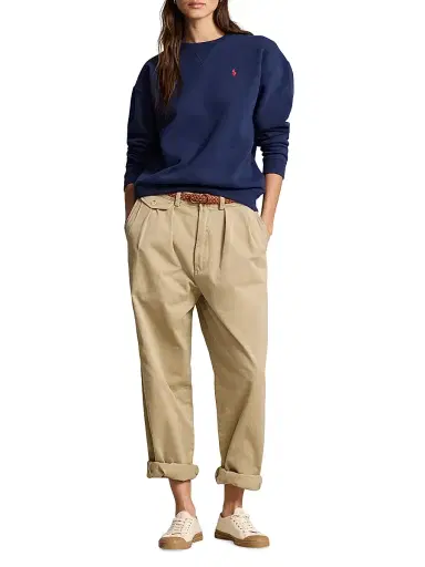 Polo Ralph Lauren Women's Pony Logo Crewneck Sweatshirt | Thumbnail 2