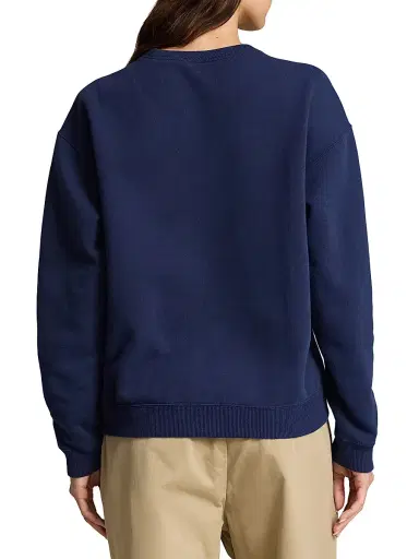 Polo Ralph Lauren Women's Pony Logo Crewneck Sweatshirt | Thumbnail 4