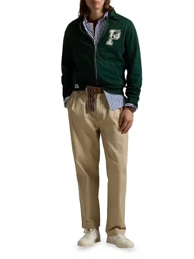Polo Ralph Lauren Men's Vintage Fleece Logo Zip Jacket | Thumbnail 2
