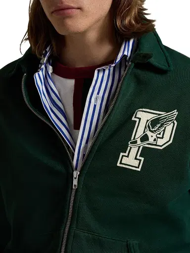 Polo Ralph Lauren Men's Vintage Fleece Logo Zip Jacket | Thumbnail 5