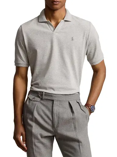 Polo Ralph Lauren Men's Stretch Cotton-Blend Polo Shirt | Thumbnail 3 Polo Ralph Lauren Men's Stretch Cotton-Blend Polo Shirt | Thumbnail 3
