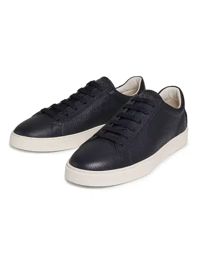 Tod's Men's Moccassino Gomma Leather Sneakers - Blue | Thumbnail 2