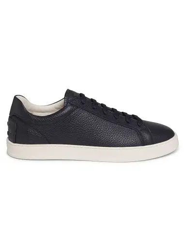Tod's Men's Moccassino Gomma Leather Sneakers - Blue | Thumbnail 1