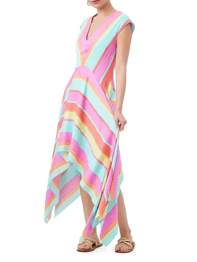 Trina Turk Women's Havia Striped Maxi Dress | Thumbnail 2 Trina Turk Women's Havia Striped Maxi Dress | Thumbnail 2