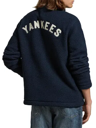 Polo Ralph Lauren Men's Yankees Vintage Brushed Fleece Pullover | Thumbnail 4 Polo Ralph Lauren Men's Yankees Vintage Brushed Fleece Pullover | Thumbnail 4
