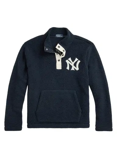 Polo Ralph Lauren Men's Yankees Vintage Brushed Fleece Pullover | Thumbnail 1 Polo Ralph Lauren Men's Yankees Vintage Brushed Fleece Pullover | Thumbnail 1