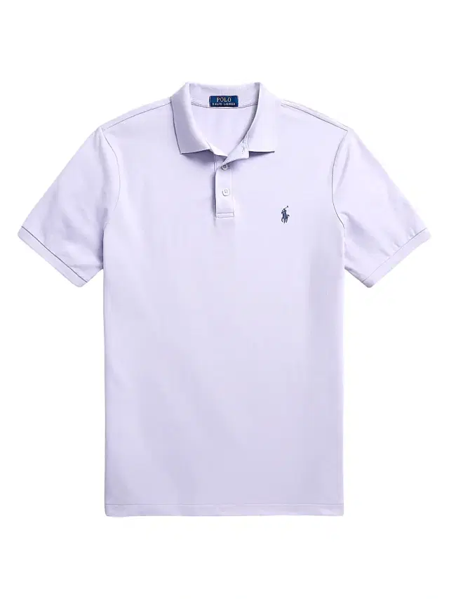 Polo Ralph Lauren Men's Stretch Cotton-Blend Polo Shirt - Flower Purple