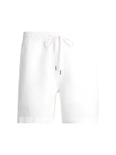 Polo Ralph Lauren Men's Prepster Linen Shorts - Ceramic White | Thumbnail 1