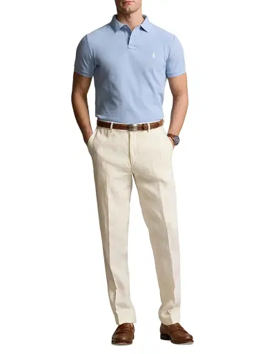 Polo Ralph Lauren Men's Basic Mesh Polo Shirt - Vessel Blue - Size XXL | Thumbnail 2