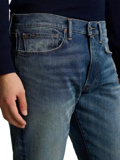 Polo Ralph Lauren Men's Parkside Straight-Fit Jeans - Rivera Stretch - Size 40 | Thumbnail 5 Polo Ralph Lauren Men's Parkside Straight-Fit Jeans - Rivera Stretch - Size 40 | Thumbnail 5