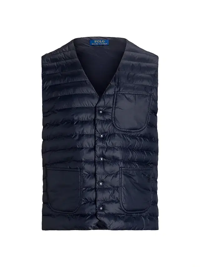 Polo Ralph Lauren Men's Terra Puffer Vest - Collection Navy