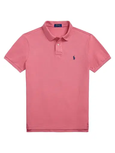 Polo Ralph Lauren Men's Basic Mesh Knit Polo Shirt | Thumbnail 1 Polo Ralph Lauren Men's Basic Mesh Knit Polo Shirt | Thumbnail 1