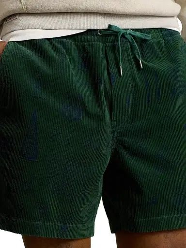 Polo Ralph Lauren Men's Prepster Drawstring Corduroy Shorts - Preppy Forest - Size XL | Thumbnail 5 Polo Ralph Lauren Men's Prepster Drawstring Corduroy Shorts - Preppy Forest - Size XL | Thumbnail 5