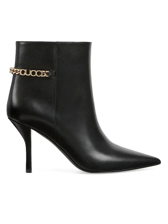 Women's Signoria Leather Boots - Black