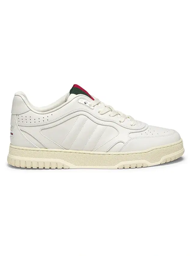 Men's Re-Web Leather Sneakers - Great White