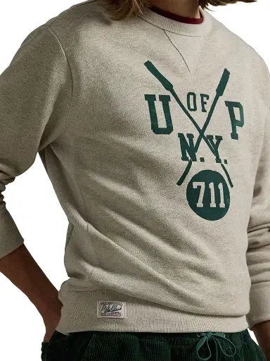 Polo Ralph Lauren Men's Graphic Cotton-Blend Sweatshirt | Thumbnail 5 Polo Ralph Lauren Men's Graphic Cotton-Blend Sweatshirt | Thumbnail 5