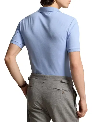 Polo Ralph Lauren Men's Stretch Mesh Johnny Collar Polo Shirt | Thumbnail 4