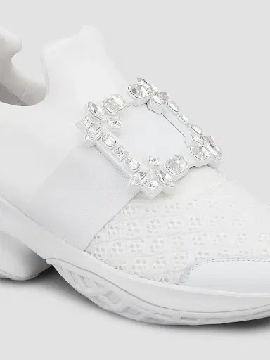 Roger Vivier Women's Viv Run Buckle Sneakers | Thumbnail 3 Roger Vivier Women's Viv Run Buckle Sneakers | Thumbnail 3