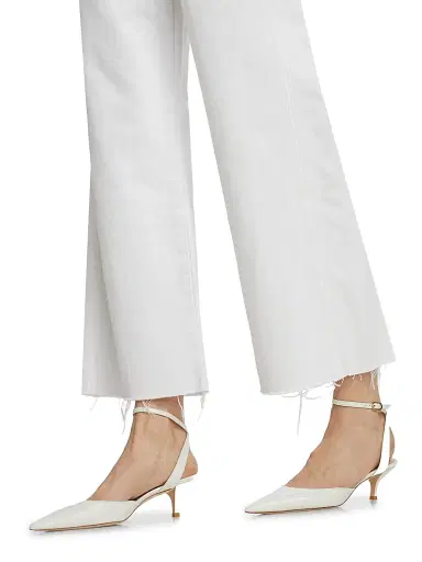 Veronica Beard Women's Taylor High-Rise Cropped Wide-Leg Jeans | Thumbnail 6 Veronica Beard Women's Taylor High-Rise Cropped Wide-Leg Jeans | Thumbnail 6