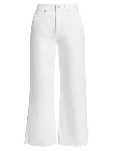 Veronica Beard Women's Taylor High-Rise Cropped Wide-Leg Jeans | Thumbnail 1 Veronica Beard Women's Taylor High-Rise Cropped Wide-Leg Jeans | Thumbnail 1
