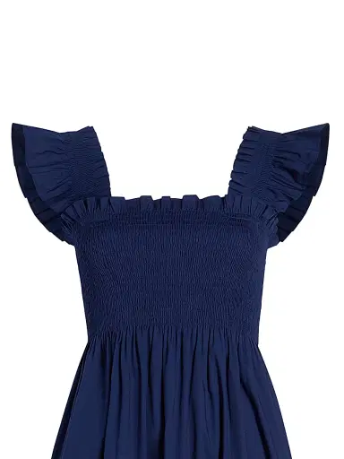 Hill House Home Women's The Ellie Nap Dress - Navy - Size XXL | Thumbnail 6