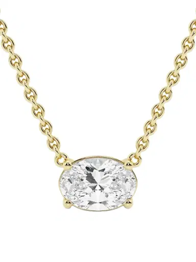 näas Women's Ethereal 14K Yellow Gold & 1.00 TCW Lab-Grown Diamond Pendant Necklace - Yellow Gold | Thumbnail 1 näas Women's Ethereal 14K Yellow Gold & 1.00 TCW Lab-Grown Diamond Pendant Necklace - Yellow Gold | Thumbnail 1