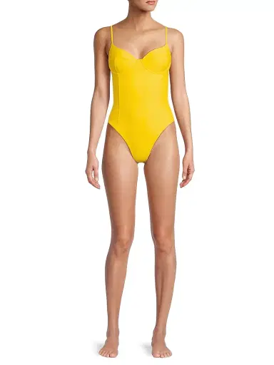 Ramy Brook Women's Jayda Bustier One-Piece Swimsuit | Thumbnail 2