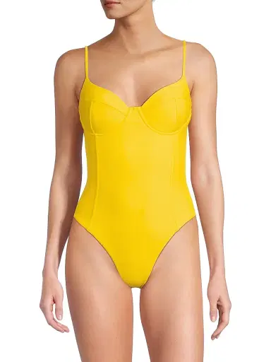 Ramy Brook Women's Jayda Bustier One-Piece Swimsuit | Thumbnail 3