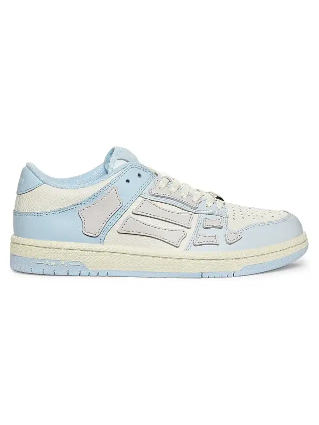 Women's Skel Top Low Leather Sneakers - Blue White Grey