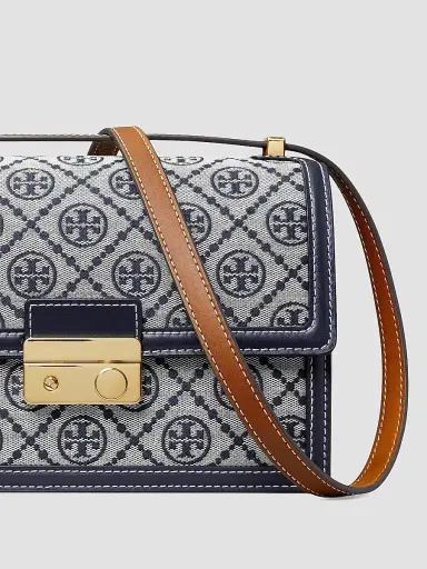 Tory Burch Women's T Monogram Leather Shoulder Bag | Thumbnail 5 Tory Burch Women's T Monogram Leather Shoulder Bag | Thumbnail 5