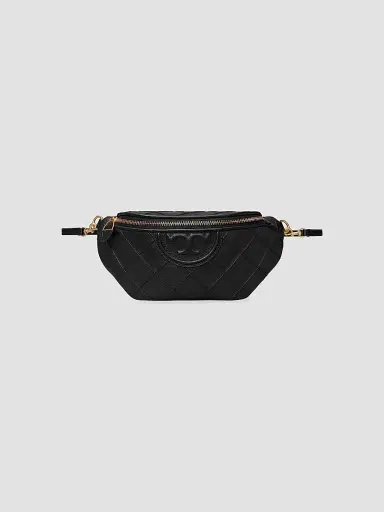 Tory Burch Women's Fleming Nappa Leather Belt Bag - New Cream | Thumbnail 4 Tory Burch Women's Fleming Nappa Leather Belt Bag - New Cream | Thumbnail 4