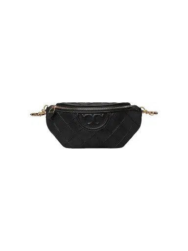 Tory Burch Women's Fleming Nappa Leather Belt Bag - New Cream | Thumbnail 1 Tory Burch Women's Fleming Nappa Leather Belt Bag - New Cream | Thumbnail 1