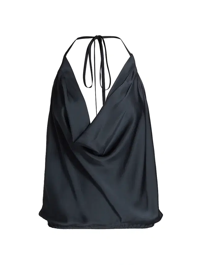 Ramy Brook Women's Hettie Halterneck Top - Navy