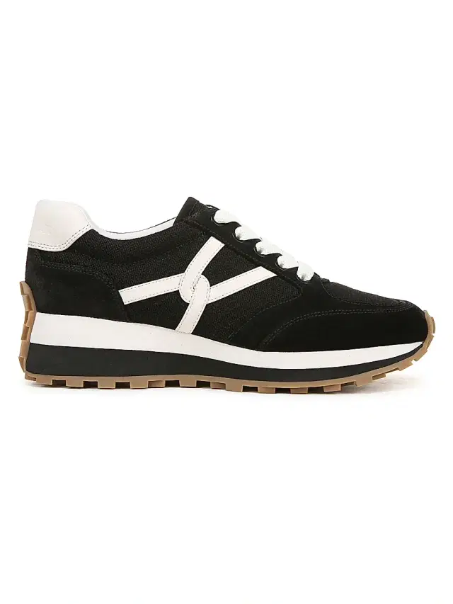 Veronica Beard Women's Valentina Oxford-Inspired Suede-Canvas Low-Top Sneakers - Black White