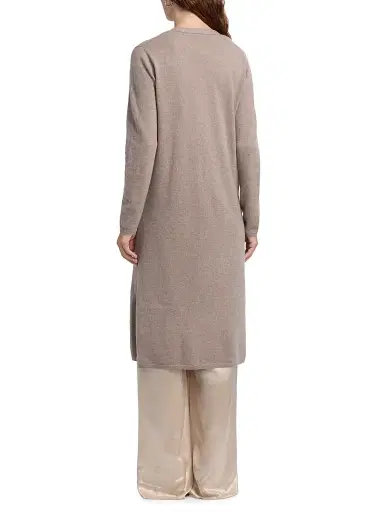 Saks Fifth Avenue Women's COLLECTION Cashmere Open-Front Duster - Pebble Heather - Size XL | Thumbnail 5 Saks Fifth Avenue Women's COLLECTION Cashmere Open-Front Duster - Pebble Heather - Size XL | Thumbnail 5