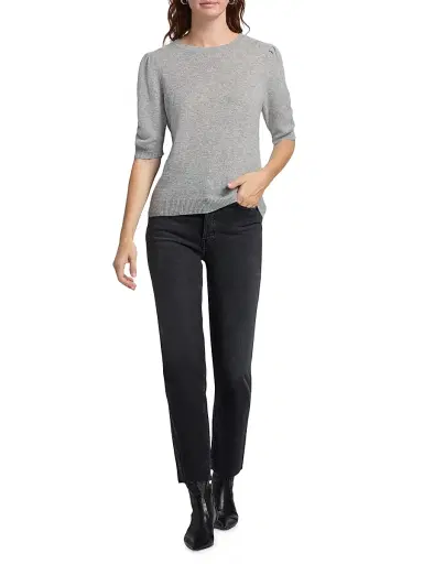 Saks Fifth Avenue Women's Pleated Cashmere Sweater | Thumbnail 2