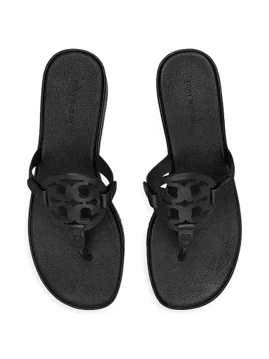 Tory Burch Women's Miller Leather Wedge Sandals | Thumbnail 3