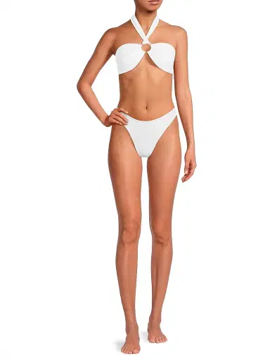 Ramy Brook Women's Marie Bikini Top - White | Thumbnail 2 Ramy Brook Women's Marie Bikini Top - White | Thumbnail 2