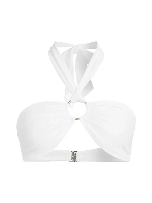 Ramy Brook Women's Marie Bikini Top - White
