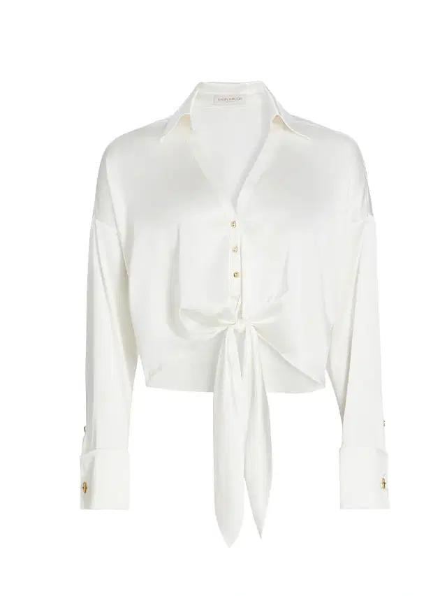 Ramy Brook Women's Farrah Silk Tie-Front Shirt -