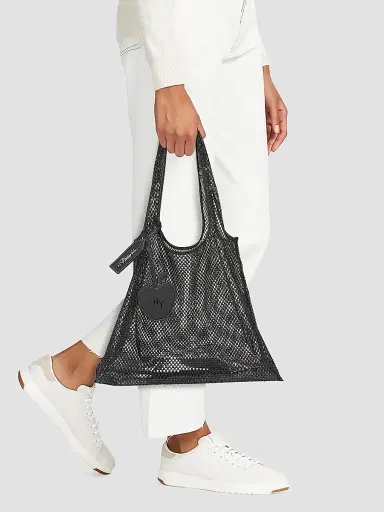 3.1 Phillip Lim Women's Embroidered Mesh Market Tote Bag | Thumbnail 3