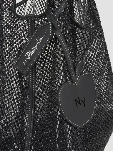 3.1 Phillip Lim Women's Embroidered Mesh Market Tote Bag | Thumbnail 6