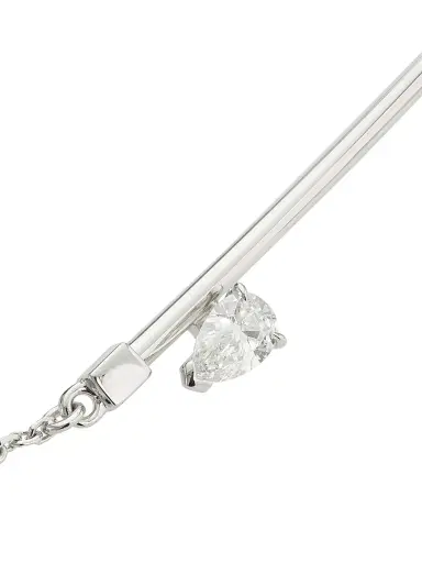Repossi Women's Serti Sur Vide 18K White Gold & Diamond Chain Bracelet/6.69" - White Gold | Thumbnail 3 Repossi Women's Serti Sur Vide 18K White Gold & Diamond Chain Bracelet/6.69" - White Gold | Thumbnail 3