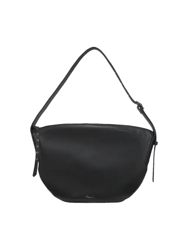 Women's The Go Hammock Leather Shoulder Bag - Black