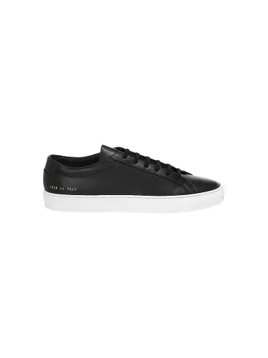 Common Projects Men's Original Achilles Leather Low-Top Sneakers - Black White - Size 6 | Thumbnail 1 Common Projects Men's Original Achilles Leather Low-Top Sneakers - Black White - Size 6 | Thumbnail 1