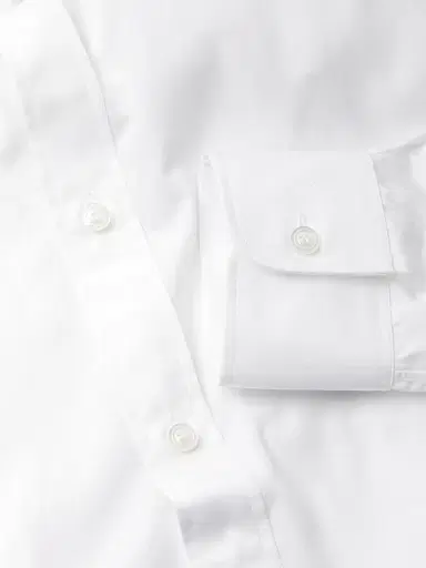 Charvet Men's Solid Poplin Dress Shirt | Thumbnail 6
