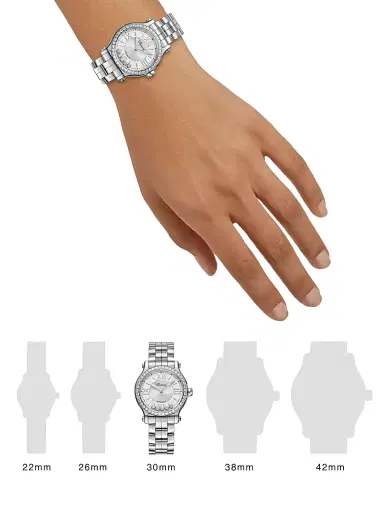 Chopard Women's Happy Sport Stainless Steel & Diamond Bracelet Watch - Silver | Thumbnail 2 Chopard Women's Happy Sport Stainless Steel & Diamond Bracelet Watch - Silver | Thumbnail 2