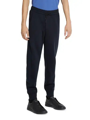 Zegna Men's High Performance Wool Blend Joggers | Thumbnail 2 Zegna Men's High Performance Wool Blend Joggers | Thumbnail 2